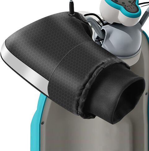 Waterproof Motorcycle Gloves Winter Snowmobile Handlebar Muffs with Reflective Strip Scooter All-Terrain Vehicle Gloves Heated Grips Bike Handlebar Muffs Windproof Cycling Hand Warmer Covers Mittens in Saudi Arabia