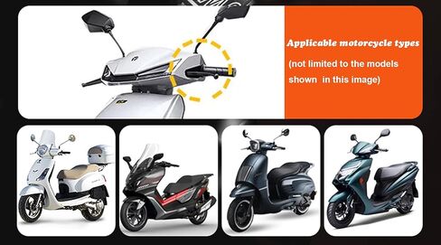 Waterproof Motorcycle Gloves Winter Snowmobile Handlebar Muffs with Reflective Strip Scooter All-Terrain Vehicle Gloves Heated Grips Bike Handlebar Muffs Windproof Cycling Hand Warmer Covers Mittens in Saudi Arabia