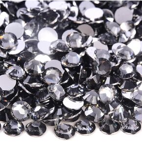 Blinginbox 1500 قطعة 5 مم من حجر الراين المسطح من الراتنج، أحجار الراين غير الإصلاحية للأكواب والملابس والمكياج وفن الأظافر والحرف اليدوية لتزيين المنزل (الشمبانيا) in Kuwait