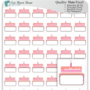 ملصق مخطط عيد الميلاد / 48 ملصق فينيل مقاوم للتلطخ (1/2 بوصة) / اسم تذكير الاحتفال بعيد الميلاد/ الحياة الإنتاجية الأساسية/ مجلة Bullet Bujo (ورقة واحدة) in Kuwait