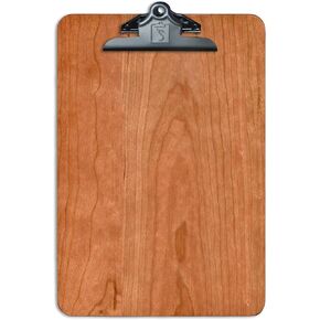 Letter Size Clipboard American Cherry Solid Hardwood Clipboards 9.5" x 13.5" Butterfly in Saudi Arabia