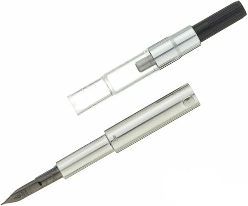 Pilot Namiki Vanishing Point Fountain Pen, White & Black, 18k Medium Nib in Saudi Arabia