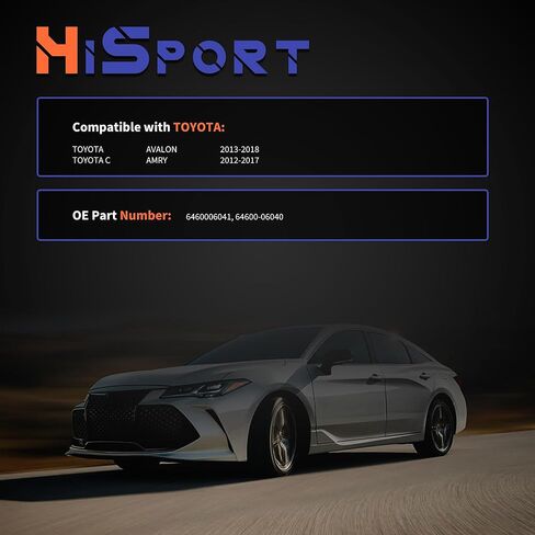 HiSport Trunk Latch Assembly -Rear Tailgate Trunk Latch Lock Actuator Compatible with Toyota Camry 2013-2018 Avalon 2012-2017 Replaces 6460006041 64600-06040 in Saudi Arabia