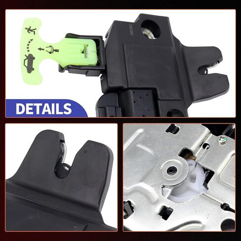 HiSport Trunk Latch Assembly -Rear Tailgate Trunk Latch Lock Actuator Compatible with Toyota Camry 2013-2018 Avalon 2012-2017 Replaces 6460006041 64600-06040 in Saudi Arabia
