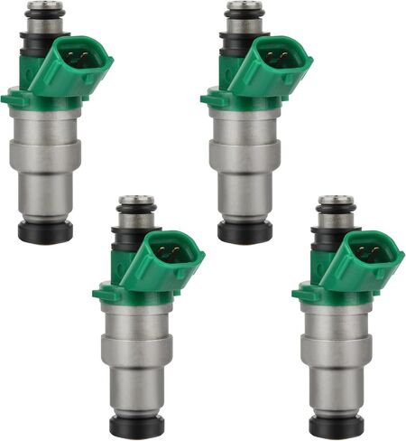 Injectors Kit,SCITOO 2 Holes Fuel Injector fit for 1996-1999 for Toyota Paseo 1.5L, 1995-1998 for Toyota Tercel 1.5L,Set of 4 in Saudi Arabia