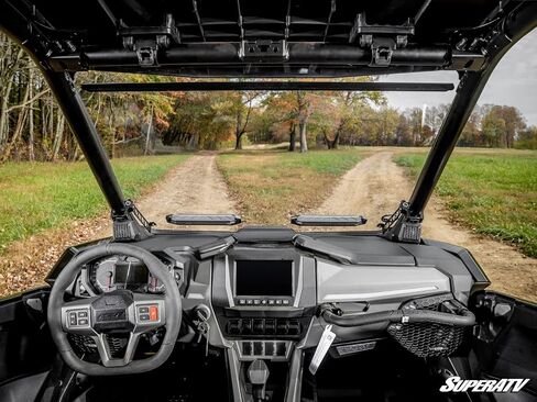 SuperATV Scratch-Resistant Vented Full Windshield for Polaris RZR Pro S in Saudi Arabia