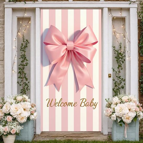 Welcome Home Little One Door Cover Bear Sleeping on Moon Door Banner for Mint Green Baby Shower Decorations Newborn Homecoming Porch Sign Gender Neutral Nursery Wall Decor 70.8 x 35.4 Inch in Saudi Arabia