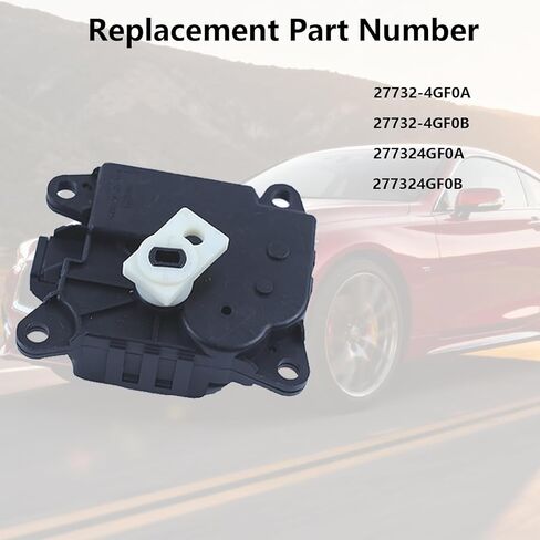 27732-4GF0A Air Mix Actuator Left Side for Infiniti Q50 2014-2022,HVAC Heater Blend Door Actuator Replace 27732-4GF0B, 277324GF0A, 277324GF0B in Kuwait