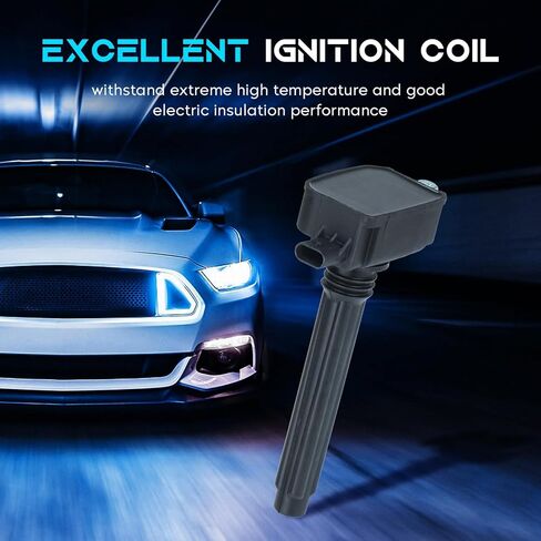 Set of 6 Ignition Coils Pack 6 Iridum Spark Plugs Compatible with 2017-2021 Chrysler Pacifica 3.6L, 2016-2018 Dodge Durango Jeep Grand Cherokee Wrangler, 2019 Ram 1500 Replace UF807 in Saudi Arabia