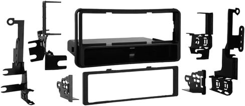 مجموعة تركيب Metra 99-8206 Single DIN لسيارة Toyota Highlander/4 Runner 2001-2007، أسود in Saudi Arabia