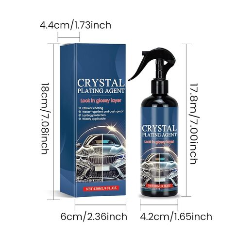 Coating Spray for Cars, Coating UV & Water Repellent Auto Paint Protection, Gloss Enhancer, Easy to Use Long-Lasting Vehicle Coating Agent, 4 fl oz in Saudi Arabia