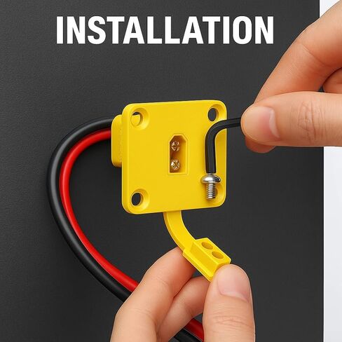 كابل تمديد 12AWG XT60 ذكر إلى أنثى مع لوحة تركيب، قابس XT60 إلى موصل سلك المقبس لبطارية ليبو RC، طائرة بدون طيار FPV، السيارة، ونظام الطاقة DIY (30 سم) in Kuwait