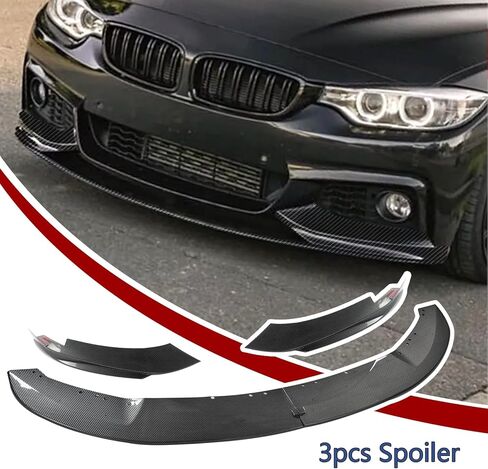 Front Bumper Lip Compatible with (2014-2020) 4-Series F32 F33 F36 Carbon Fiber Printing Front Lip Splitter ABS Front Spoiler in Saudi Arabia