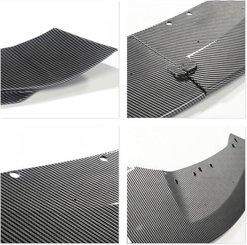 Front Bumper Lip Compatible with (2014-2020) 4-Series F32 F33 F36 Carbon Fiber Printing Front Lip Splitter ABS Front Spoiler in Saudi Arabia