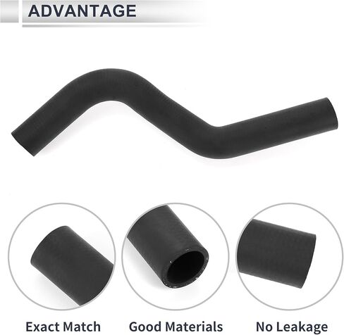 Upper Radiator Coolant Hose for Honda Accord 2.3L 1998-2002 Good Sealing Water Hose Pipe No.19501PAAA00 Rubber 1 Pc in Saudi Arabia