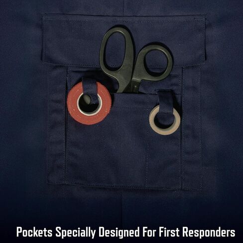 Rothco EMT Pants – Durable, Functional, and Ready for Action (US, Alpha, Small, Regular, Regular, Navy Blue) in Saudi Arabia