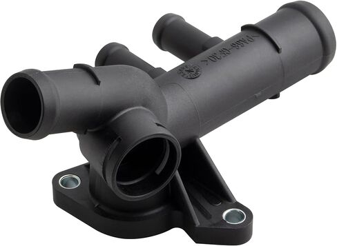 BOXI 902-5956 Rear Engine Coolant Water Outlet Fits for Volkswagen Beetle 1999 2000 2001 2002 2003 2004 2005 1.8L L4 Turbo/Replaces 86102 CH6102 06A121132AQ in Saudi Arabia