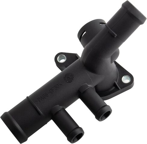 BOXI 902-5956 Rear Engine Coolant Water Outlet Fits for Volkswagen Beetle 1999 2000 2001 2002 2003 2004 2005 1.8L L4 Turbo/Replaces 86102 CH6102 06A121132AQ in Saudi Arabia