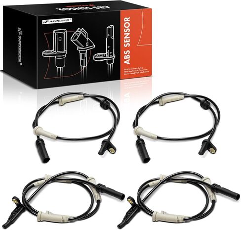 A-Premium 4PCS Front & Rear ABS Wheel Speed Sensor Compatible with BMW Models - 530e 2018-2023, 530i 540i 2017-2019, 740i 750i 2016-2018, M5 2018-2023, 530i 540i 750i 740e 740i M550i M760i xDrive in Saudi Arabia