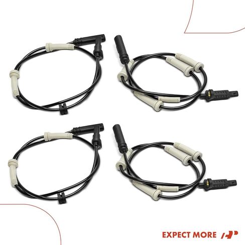 A-Premium 4PCS Front & Rear ABS Wheel Speed Sensor Compatible with BMW Models - 530e 2018-2023, 530i 540i 2017-2019, 740i 750i 2016-2018, M5 2018-2023, 530i 540i 750i 740e 740i M550i M760i xDrive in Saudi Arabia