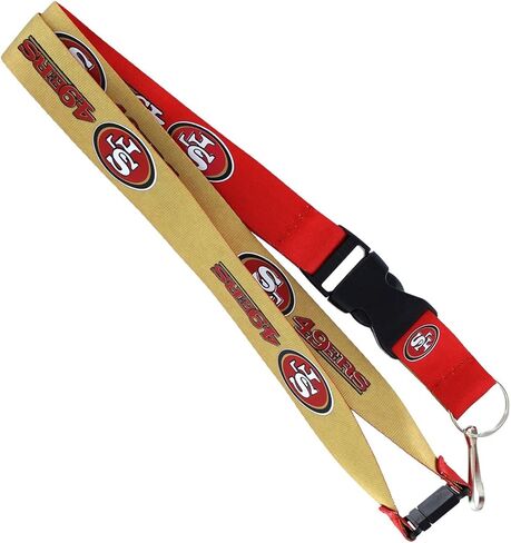 Aminco NFL Los Angeles Rams Reversible Team Lanyard 22-inch in Saudi Arabia
