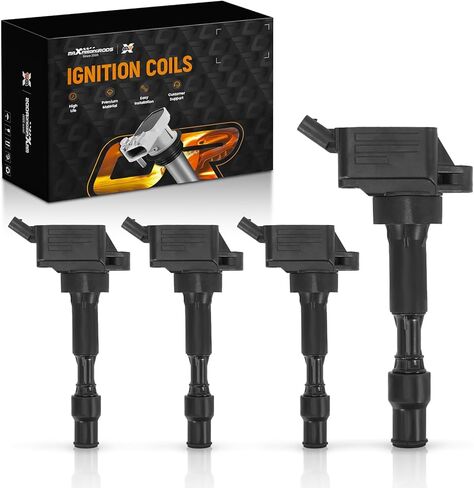 maXpeedingrods UF816 Set of 4 Ignition Coil Pack Fit for Hyundai Elantra Kona Sonata Kia Forte Seltos Soul L4 2.0 2015-2023, Ignition Coil Kit Replaces 273002E601 GN10877 in Saudi Arabia