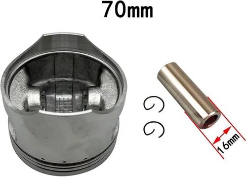 Motorcycle Repair for ZONGSHEN CBB250 WELS 70mm Piston Ring pin with Balance Shaft KAYO Dirt Pit Bike ATV Accessories(Piston and Ring) in Saudi Arabia
