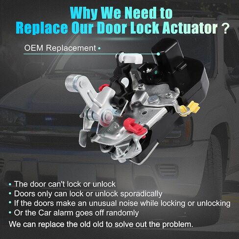 uxcell Front Left Side Power Door Lock Actuator Motor for Jeep Grand Cherokee 2005 2006 2007 2008 2009 2010 No.55113367AA/55113367AB/55113367AC/55394937AD/55394937AE/55394937AF in Saudi Arabia