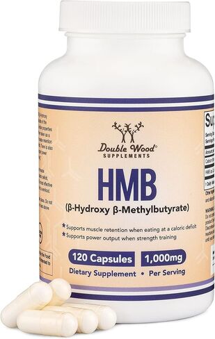 HMB Supplement, Third Party Tested, Made in USA, 120 Capsules, 1000mg per Serving, 500mg per Capsule. in Saudi Arabia