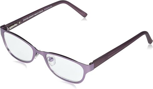 Foster Grant Women's Charlsie Multifocus Reading Glasses Cat-Eye, Satin Navy/Transparent, 52 mm + 3.25,5010364-325.COM in Saudi Arabia