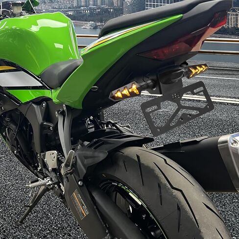 Ninja ZX-6R Fender Eliminator Kit, License Plate Bracket Holder Motorcycle Fender Eliminator Compatible with Kawasaki ZX-6R ZX6R 636 2019-2025 Tail Tidy Accessories in Saudi Arabia