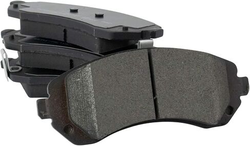 Front and Rear Brake Pad Set Semi Metallic Compatible with 2001-2005 Pontiac Aztek in Saudi Arabia