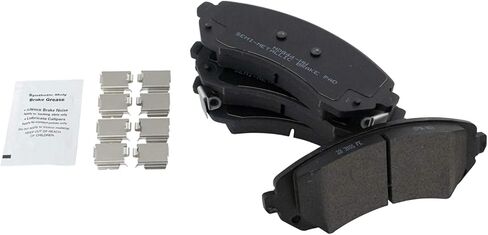 Front and Rear Brake Pad Set Semi Metallic Compatible with 2001-2005 Pontiac Aztek in Saudi Arabia