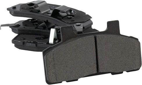 Front and Rear Brake Pad Set Semi Metallic Compatible with 1985 Buick Electra 1985 Oldsmobile 98 1984-1985 Custom Cruiser in Saudi Arabia