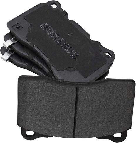 Brake Pads Semi-Metallic Compatible with 2003-2011 Mitsubishi Lancer in Saudi Arabia
