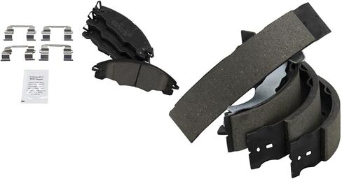 Front Rear Brake Pads Ceramic Hardware Compatible with 2008-2011 Ford Focus in Saudi Arabia