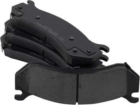 Front and Rear Brake Pads Ceramic Compatible with 2005-2006 Chevrolet Silverado 1500 2007 Silverado 1500 Classic 2005-2007 GMC Sierra 1500 Sierra 1500 Classic in Saudi Arabia