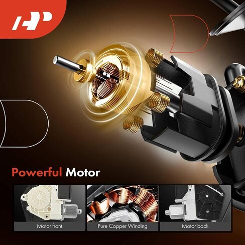 A-Premium Front Right Passenger Side Electric Power Window Regulator with Motor Compatible with Jeep Compass 2017 2018 2019 2020 in Saudi Arabia
