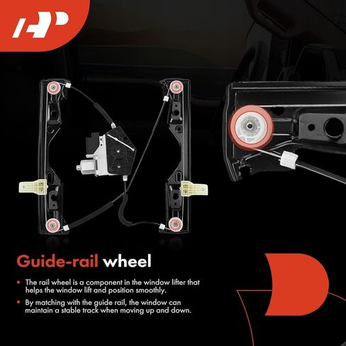 A-Premium Front Right Passenger Side Electric Power Window Regulator with Motor Compatible with Jeep Compass 2017 2018 2019 2020 in Saudi Arabia
