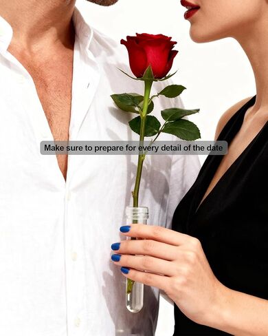 30 عبوة من أنابيب المياه الزهرية مع أغطية من Geuoaoa، أنبوب مياه زهرة واحدة 3.7 بوصة 23 مل، قوارير بلاستيكية لأعشاب الحليب والنباتات وإكسسوارات الباقة ومستلزمات الزهور in Kuwait