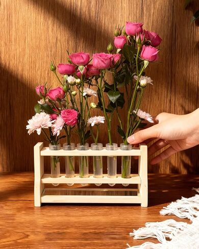 30 عبوة من أنابيب المياه الزهرية مع أغطية من Geuoaoa، أنبوب مياه زهرة واحدة 3.7 بوصة 23 مل، قوارير بلاستيكية لأعشاب الحليب والنباتات وإكسسوارات الباقة ومستلزمات الزهور in Kuwait