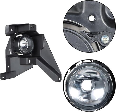 1 Pair of Fog Lights Left and Right Side Replacement for Fusion 2013 2014 2015 2016 with Bulbs Switch Wiring Kit 4F9Z15200A in Saudi Arabia