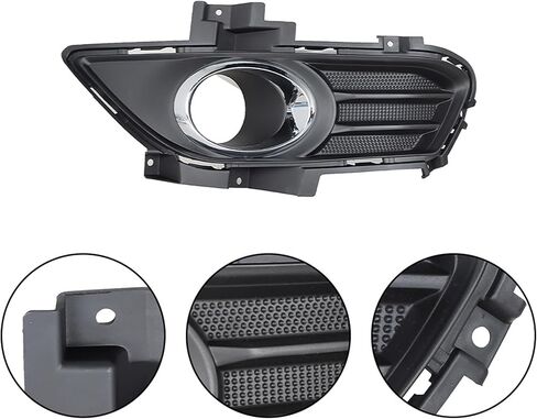 1 Pair of Fog Lights Left and Right Side Replacement for Fusion 2013 2014 2015 2016 with Bulbs Switch Wiring Kit 4F9Z15200A in Saudi Arabia