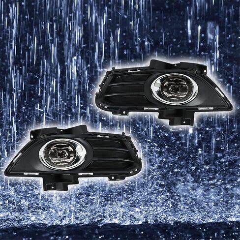 1 Pair of Fog Lights Left and Right Side Replacement for Fusion 2013 2014 2015 2016 with Bulbs Switch Wiring Kit 4F9Z15200A in Saudi Arabia
