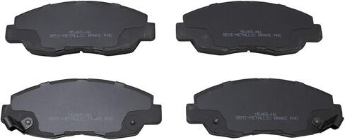 Front and Rear Brake Pad Set Semi Metallic Compatible with 2006-2011 Honda Civic 2010-2014 Insight in Saudi Arabia