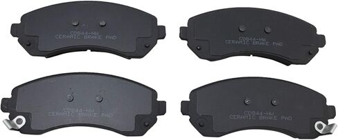 Front and Rear Brake Pads Ceramic Hardware Compatible with 2001-2005 Pontiac Aztek in Saudi Arabia