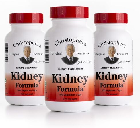 Dr. Christopher's Original Formulas Kidney Formula Capsules, 475 mg, 100 Count in Kuwait