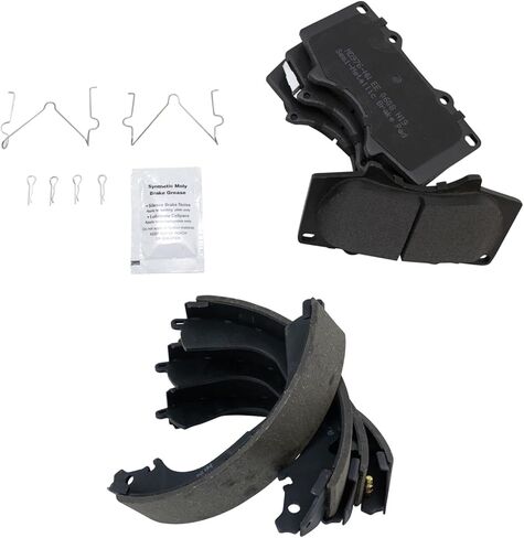 Front Brake Pads Semi Metallic Compatible with 2000-2002 Toyota Tundra in Saudi Arabia