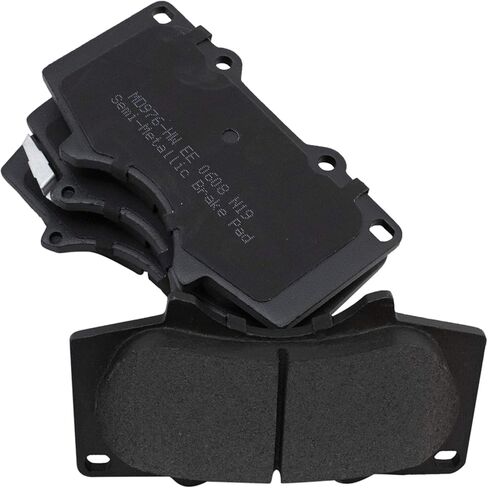 Front Brake Pads Semi Metallic Compatible with 2000-2002 Toyota Tundra in Saudi Arabia