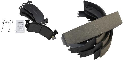 Brake Pads Semi-Metallic Compatible with 71-96 Buick 69-92 Cadillac Chevrolet Oldsmobile 68-89 Pontiac in Saudi Arabia